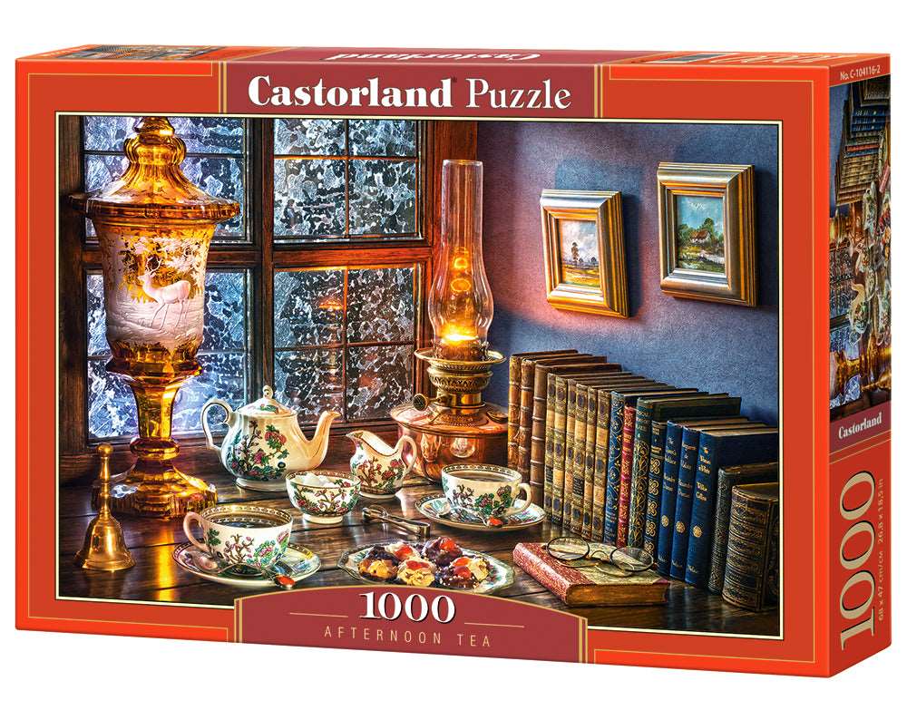 Castorland Puzzle, 1000, 1000 AFTERNOON TEA, Castorland, NeG-104116-2, 26.k16.5m .O