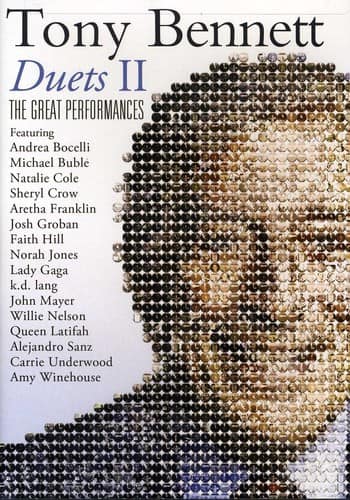 Front. Tony Bennett - Tony Bennett: Duets II: The Great Performances   - DVD.