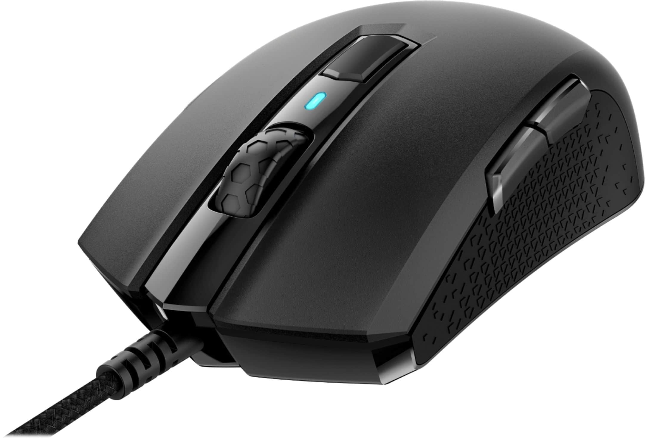 Alt View 17. CORSAIR - M55 RGB PRO Wired Optical Gaming Mouse - Black.