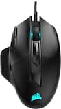 CORSAIR - Nightsword RGB Tunable Wired FPS/MOBA/MMO Optical Gaming Mouse with Adjustable Weights - Wired - Black