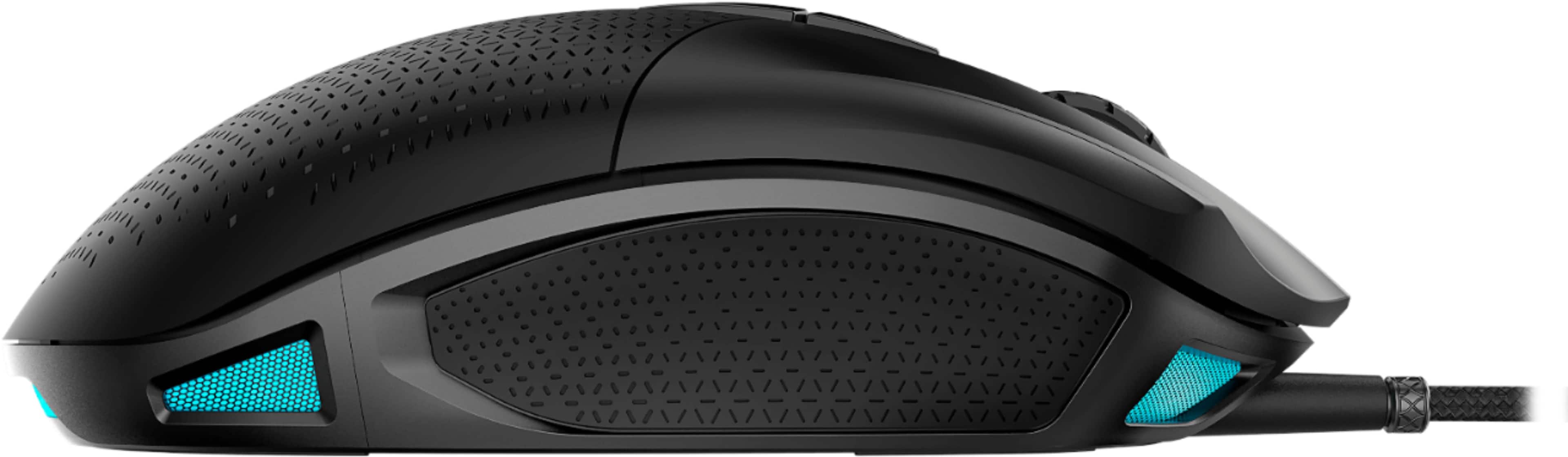 Alt View 14. CORSAIR - Nightsword RGB Tunable FPS/MOBA Wired Optical Gaming Mouse with Adjustable Weights - Black.