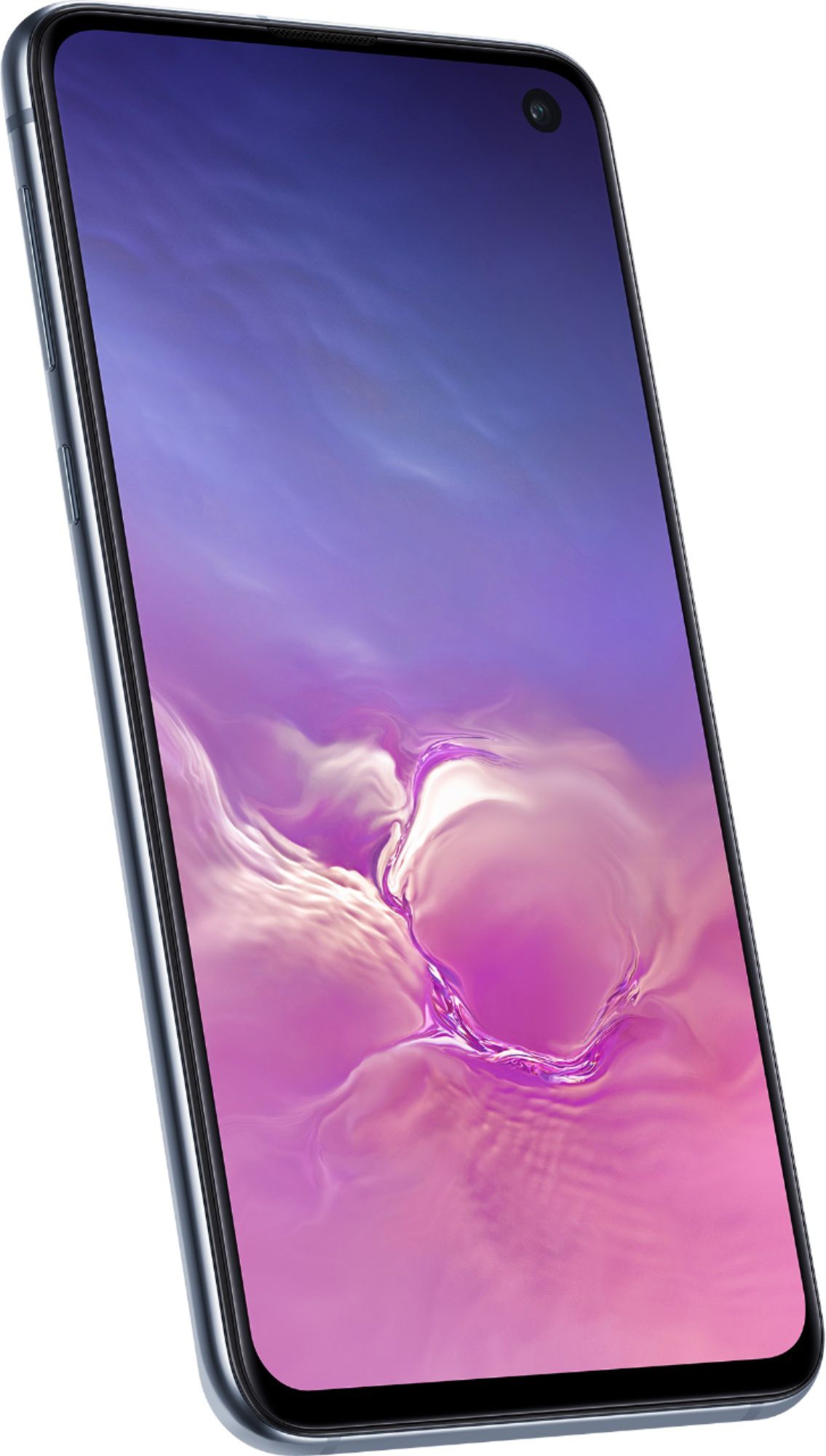 Angle View: Simple Mobile - Samsung Galaxy S10E - Prism Black