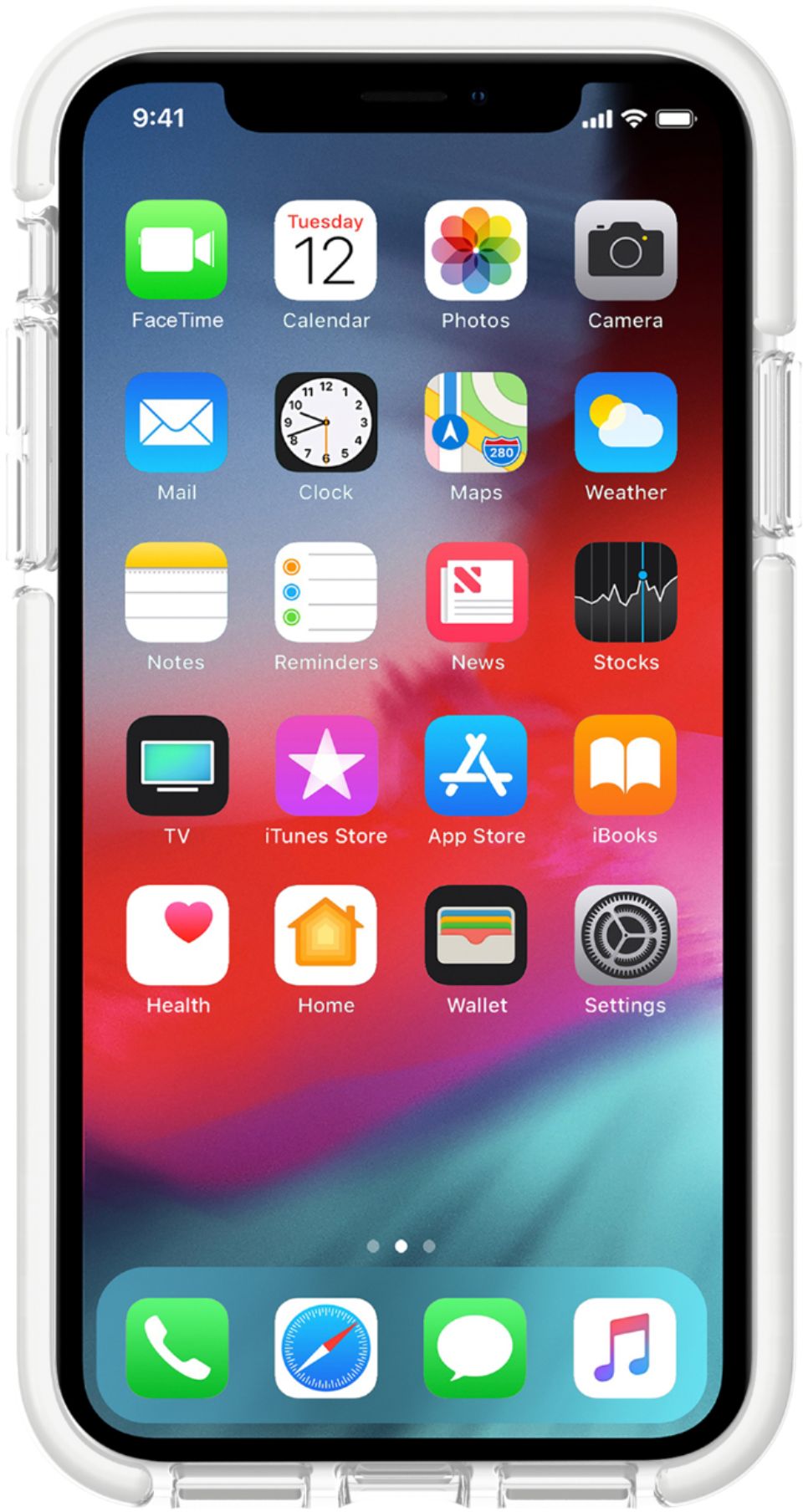 Alt View 2. kate spade new york - Defensive Hardshell Case for Apple® iPhone® XR - Black/Clear/Cream/Gold Stripe.