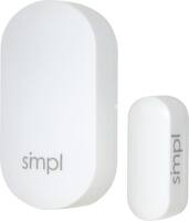 SMPL - Wander Alert Add-On Door Sensor - White - Front_Zoom