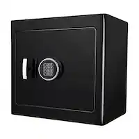 Barska - Digital Keypad Fireproof Jewelry Safe 1.01 Cu Ft - Black - Front_Zoom