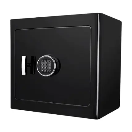 Front. Barska - Digital Keypad Fireproof Jewelry Safe 1.01 Cu Ft - Black.