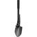 Left. Barska - Foldable Metal Shovel - Black.