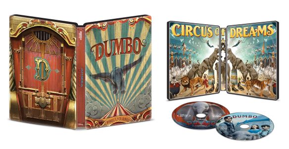 Dumbo [SteelBook] [Includes Digital Copy] [4K Ultra HD Blu-ray/Blu-ray] [Only @ Best Buy] [2019]