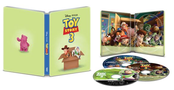  Toy Story 3 [SteelBook] [Includes Digital Copy] [4K Ultra HD Blu-ray/Blu-ray] [Only @ Best Buy] [2010]