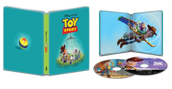  Toy Story [SteelBook] [Includes Digital Copy] [4K Ultra HD Blu-ray/Blu-ray] [Only @ Best Buy] [1995]