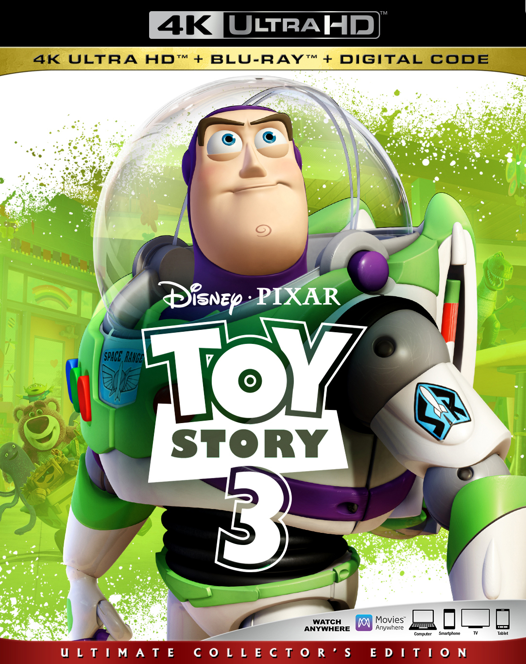 Toy Story 3 Includes Digital Copy 4k Ultra Hd Blu Rayblu Ray 2010 Best Buy