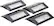 Alt View 11. MAXSA Innovations - Solar-Powered LED Deck Lights (8-Pack) - Bronze.