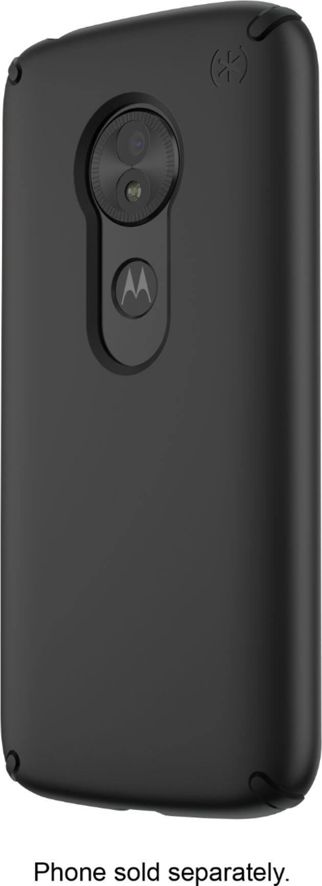 Front. Speck - Presidio LITE Case for Motorola Moto E5 Play - Black.