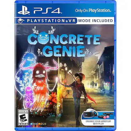 Front. Sony - Concrete Genie. - E10+ (Everyone 10+)