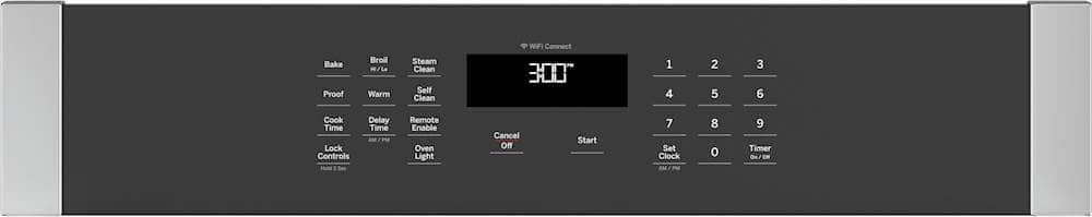 Alt View 2. GE - 27" Built-In Single Electric Wall Oven - Stainless Steel.