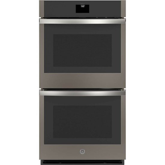 GE 27" BuiltIn Double Electric Convection Wall Oven Slate JKD5000ENES