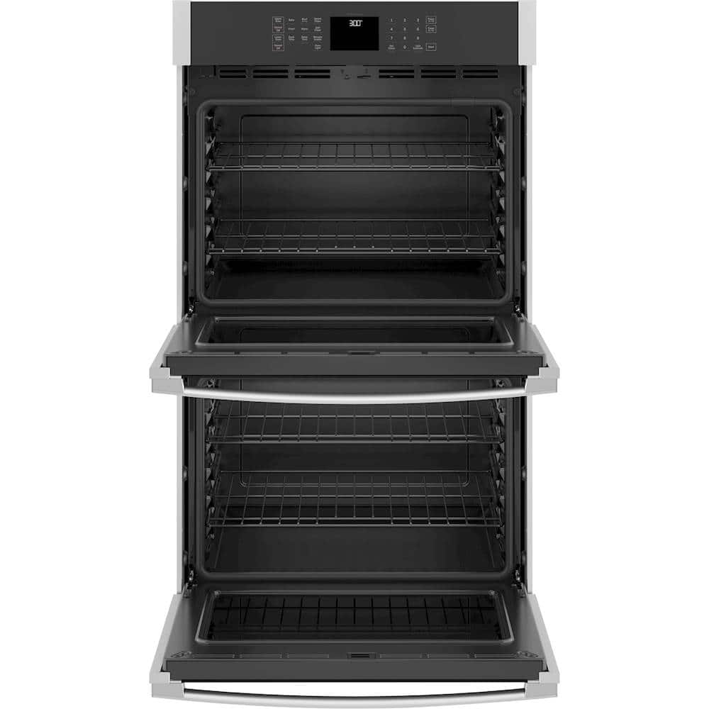 Alt View 11. GE - 30" Built-In Double Electric Wall Oven - Stainless Steel.