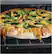 Alt View 15. GE - 27" Built-In Single Electric Convection Wall Oven - Black.