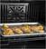 Alt View 19. GE - 27" Built-In Single Electric Convection Wall Oven - Black.