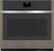 Front. GE - 30" Built-In Single Electric Convection Wall Oven - Slate.