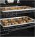 Alt View 16. GE - 30" Built-In Single Electric Convection Wall Oven - Slate.