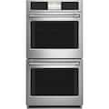Café - 27" Built-In Double Electric Convection Wall Oven, Customizable - Stainless Steel