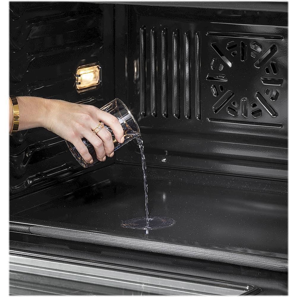 Alt View 13. Café - 27" Built-In Double Electric Convection Wall Oven, Customizable - Stainless steel.