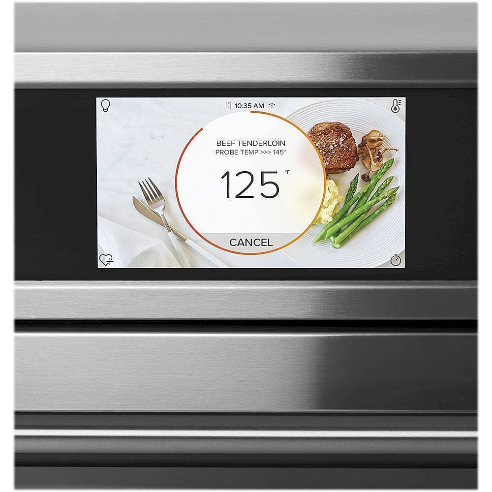 Alt View 16. Café - 27" Built-In Double Electric Convection Wall Oven, Customizable - Stainless steel.