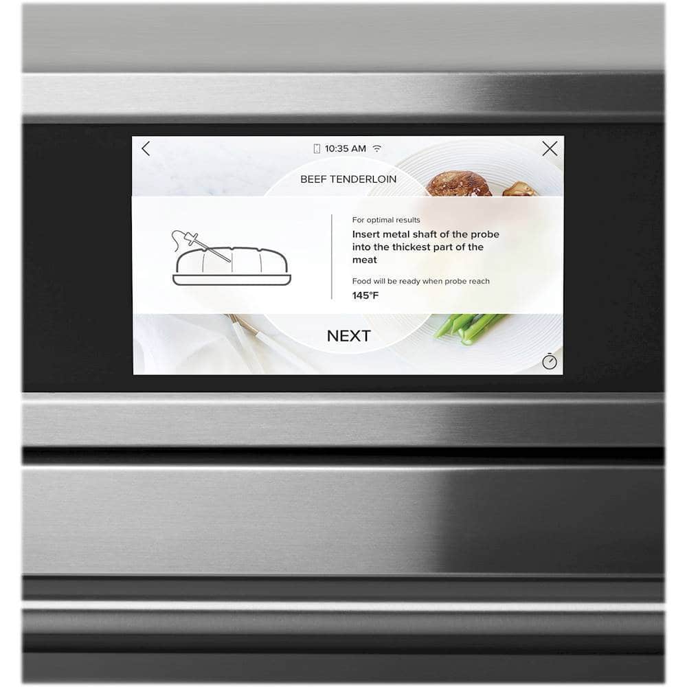 Alt View 19. Café - 27" Built-In Double Electric Convection Wall Oven, Customizable - Stainless steel.
