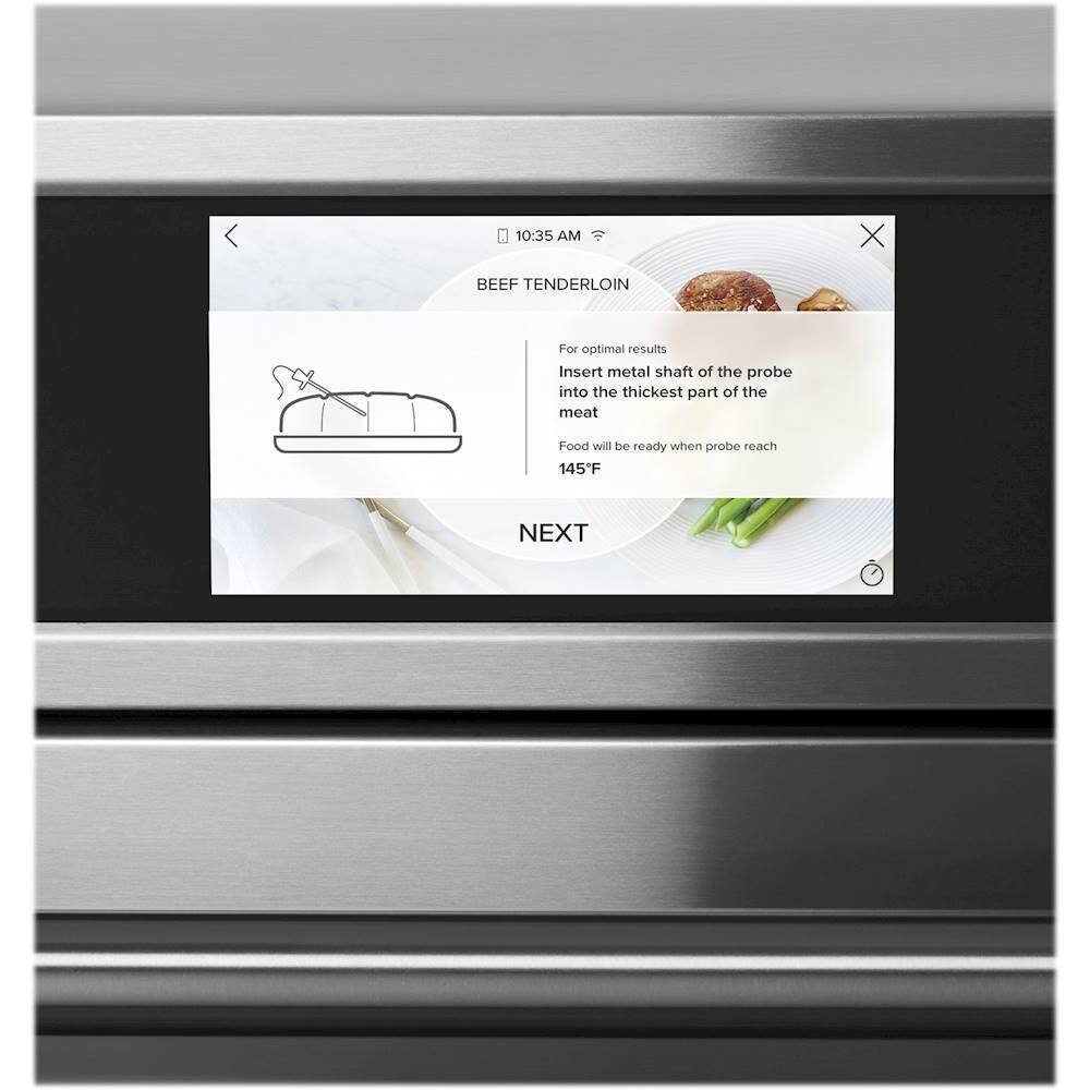 Alt View 19. Café - 27" Built-In Double Electric Convection Wall Oven, Customizable - Stainless steel.