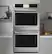 Alt View 25. Café - 27" Built-In Double Electric Convection Wall Oven, Customizable - Stainless steel.