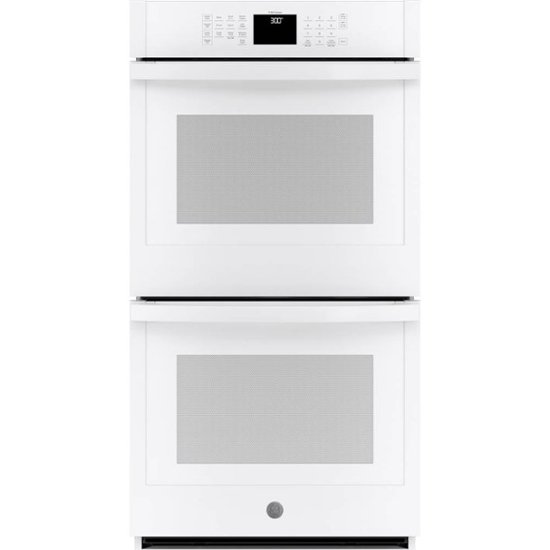 Ge 27 Built In Double Electric Wall Oven White Jkd3000dnww Best - 23 Inch Double Wall Oven