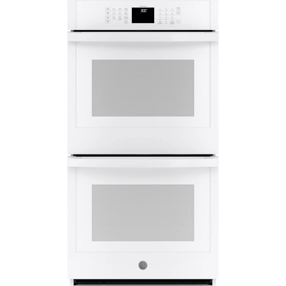 GE - 27" Built-In Double Electric Wall Oven - White