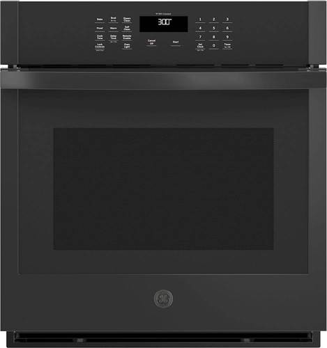 GE - 27" Built-In Single Electric Wall Oven - Black