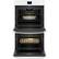 Alt View 14. GE - 30" Built-In Double Electric Convection Wall Oven - White.