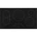 Front. Café - 36" Electric Cooktop - Black.
