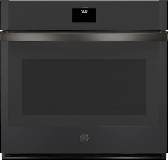 Ge 30 Built In Single Electric Convection Wall Oven Black Slate Jts5000fnds Best Buy