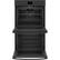 Alt View 13. GE - 30" Built-In Double Electric Convection Wall Oven - Black Slate.