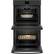 Alt View 14. GE - 30" Built-In Double Electric Convection Wall Oven - Black Slate.
