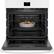 Alt View 13. GE - 30" Built-In Single Electric Convection Wall Oven - White.