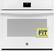 Alt View 21. GE - 30" Built-In Single Electric Convection Wall Oven - White.