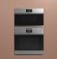 Alt View Zoom 12. Café - Modern Glass 30" Built-In Single Electric Convection Wall Oven - Platinum glass.