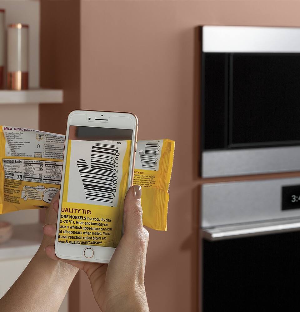 Alt View 19. Café - 30" Built-In Single Electric Convection Wall Oven - Platinum Glass.