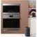 Alt View Zoom 27. Café - Modern Glass 30" Built-In Single Electric Convection Wall Oven - Platinum glass.