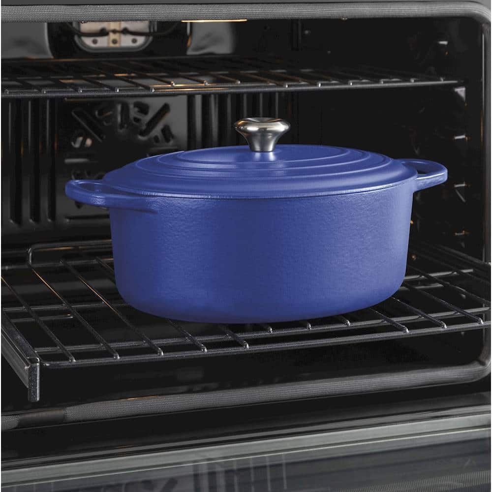 Alt View 22. GE - 30" Built-In Double Electric Convection Wall Oven - Black.