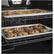 Alt View 18. GE - 27" Built-In Double Electric Convection Wall Oven - White.