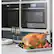 Alt View 32. GE Profile - 30" Smart Built-In Single Electric Convection Wall Oven with Air Fry & Precision Cooking - Black Stainless Steel.