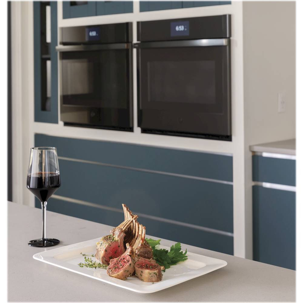 GE Profile Smart Oven with No Preheat, Air Fry and Built-in WiFi Black  P9OIAAS6TBB - Best Buy