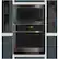 Alt View 37. GE Profile - 30" Smart Built-In Single Electric Convection Wall Oven with Air Fry & Precision Cooking - Black Stainless Steel.