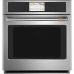 Café - 27" Built-In Single Electric Convection Wall Oven - Stainless steel - Front_Standard